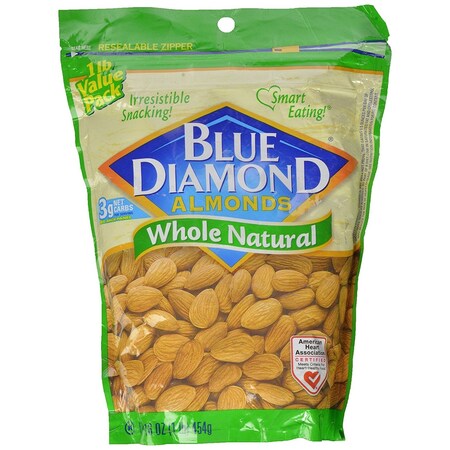 Blue Diamond Blue Diamond Almonds Snack 16 oz oz Bagged 05442
